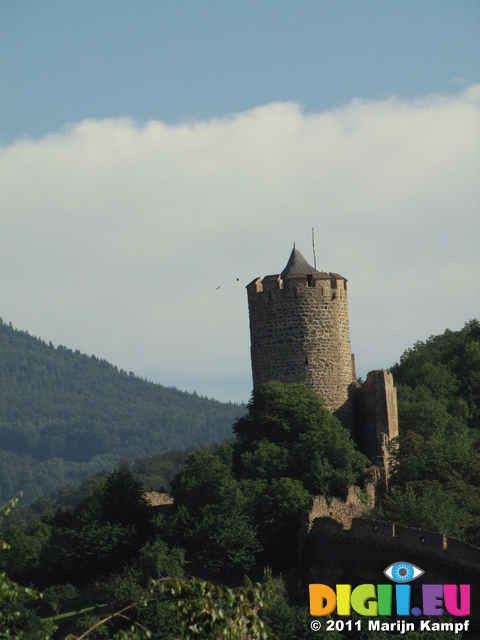 SX18820 Tower of castle in Kaysersberg, France